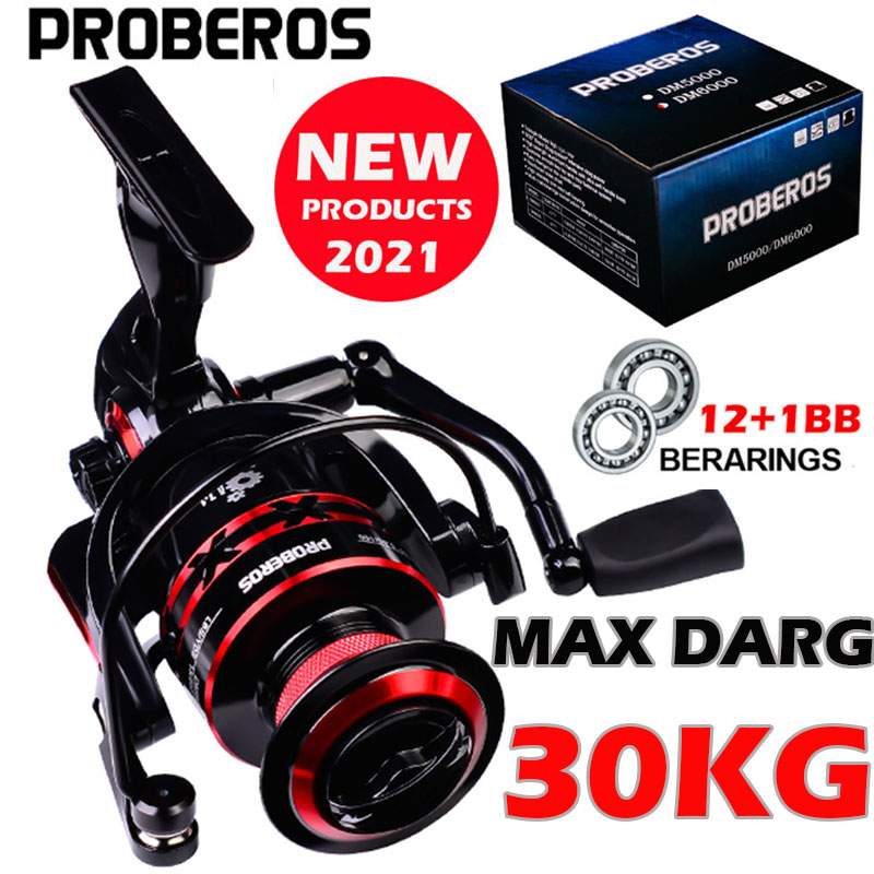 PROBEROS Spinning Reel 9-23KG  - Abu Garcia Reel Max ulasan dan harga
