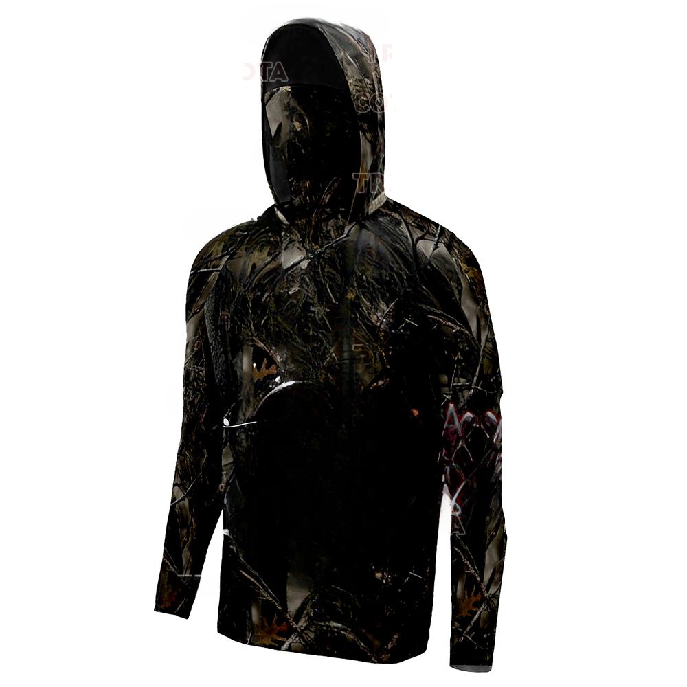 Wood Bark Camo Bass Graphic Me - Fishing Hoodie ulasan dan harga