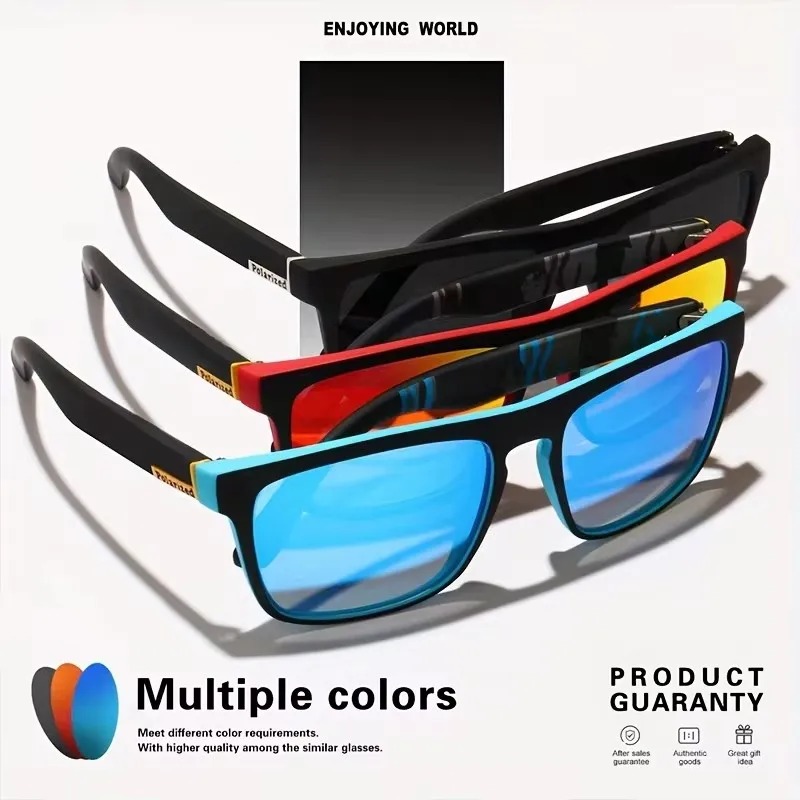 Fashion Vintage Square Polariz - Fishing Sunglasses Polarized ulasan dan harga