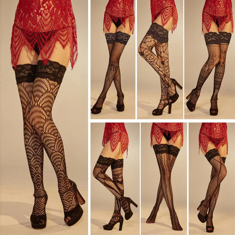 Hollow Out Lace Fish Net Stock - Fishing Socks ulasan dan harga
