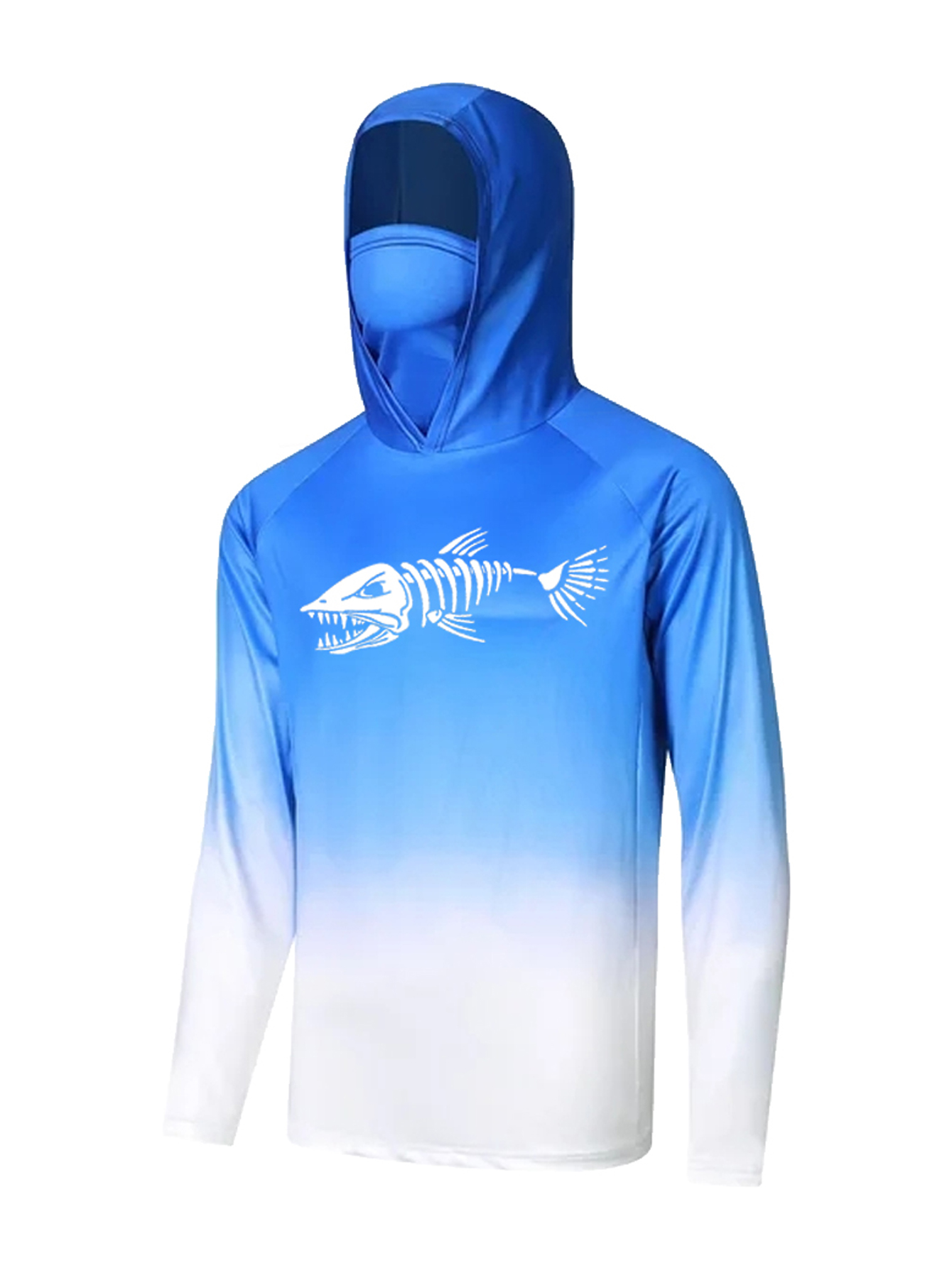 UPF 50+ Hooded Fishing Clothes - Fishing Hoodie ulasan dan harga